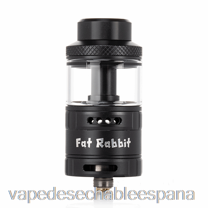 Vape España Hellvape Fat Conejo Solo 25mm Rta Negro Mate